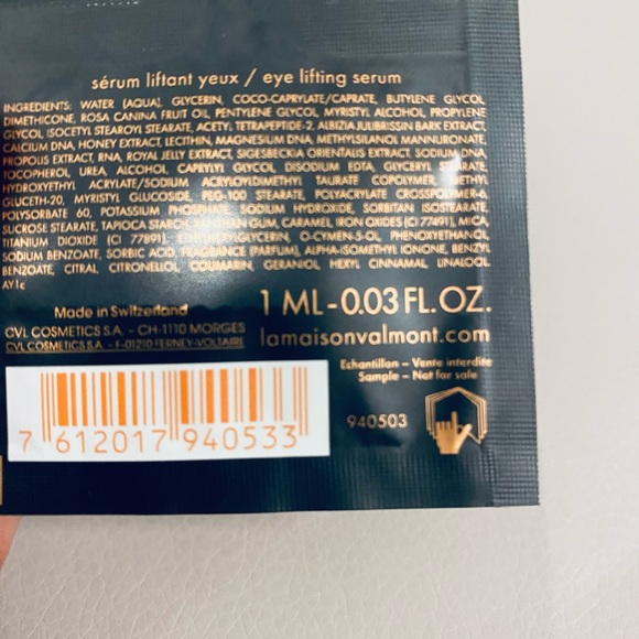 Valmont Elixir (Top Line) Samples Set, Value Over $280 - Picture 9 of 9